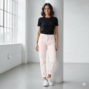 Levi Women's Light Pink Casual Pants